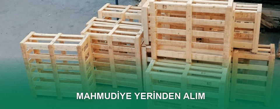 Mahmudiye Yerinden Palet Toplama